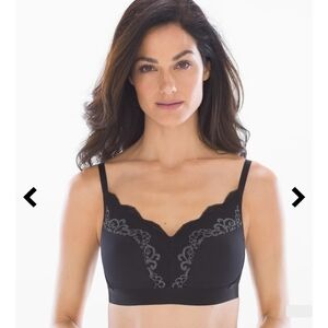Soma Wireless Bralette Black